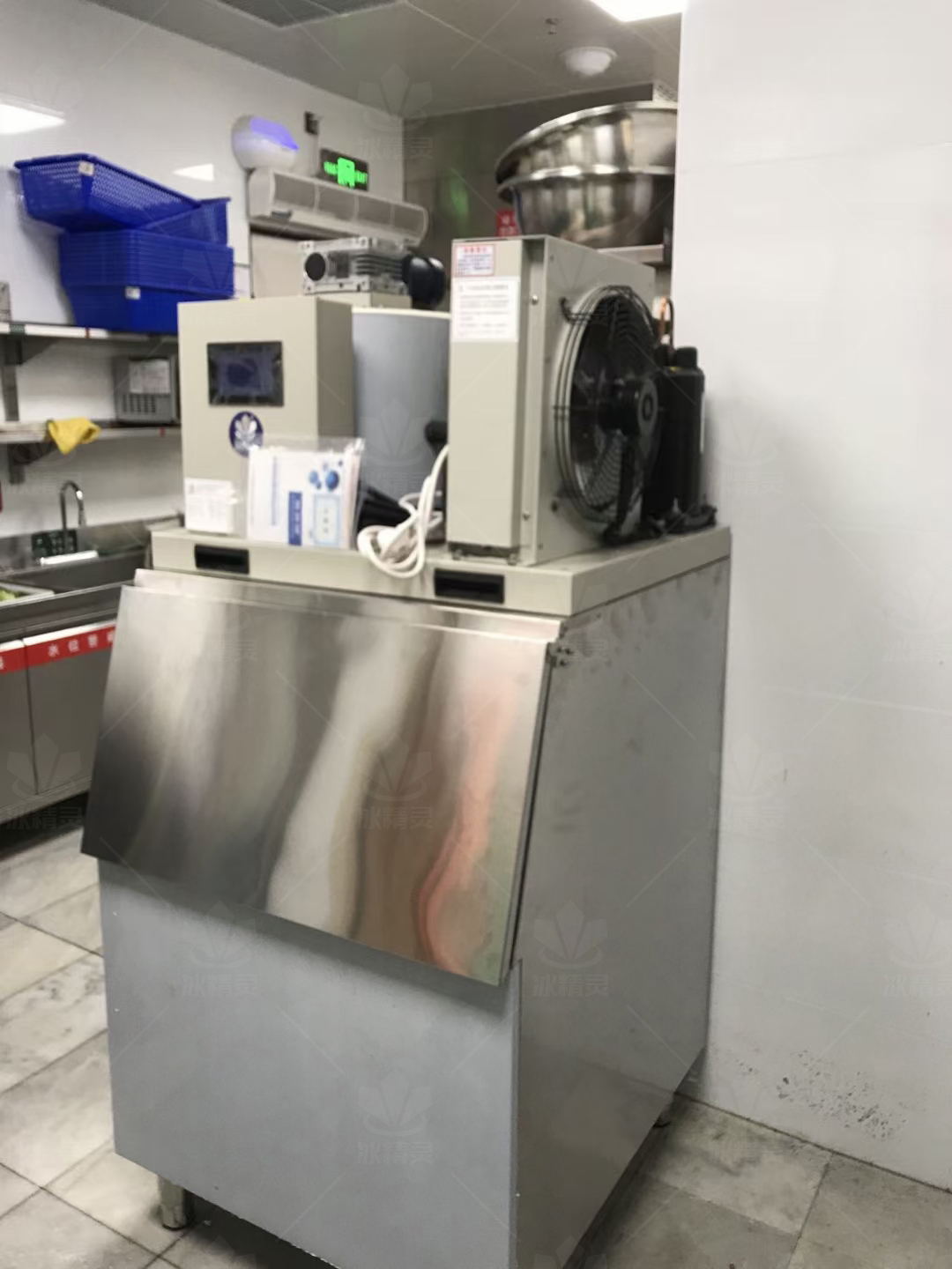 冰精灵200公斤片冰机已交付安徽马鞍山《渔好吃》餐饮店