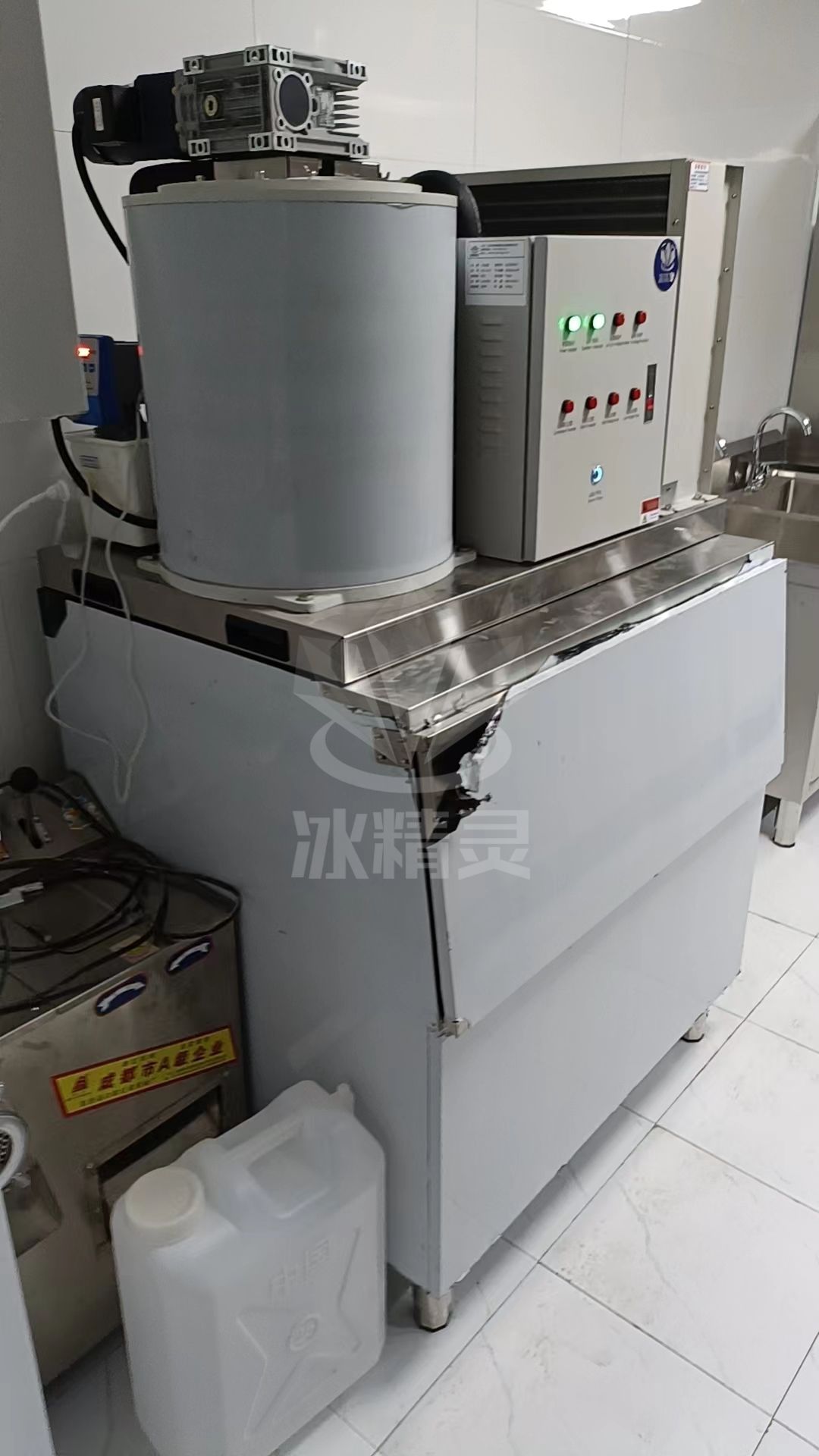 500公斤片冰机已交付山西省太原市《咖咖火锅 》