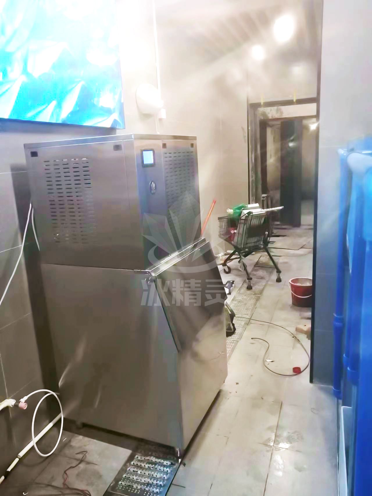 300片冰机已交付山东济南《大福源超市》