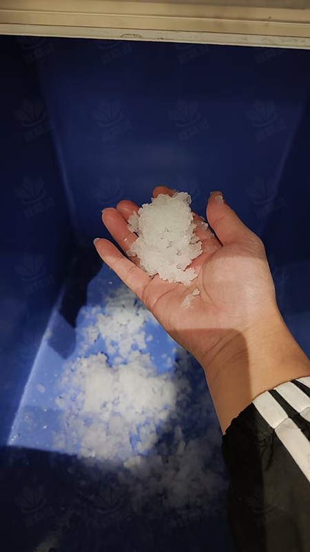 雪花颗粒冰