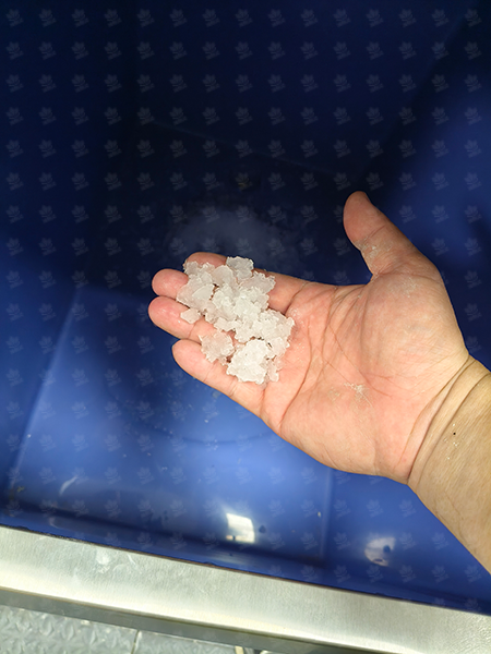 雪花颗粒冰
